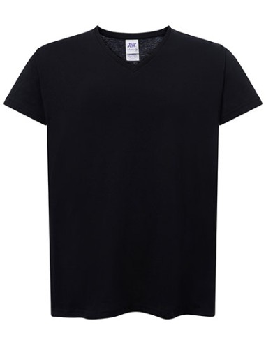 JHK-CURVSPICO-Ladies Curves T-Shirt V-Neck