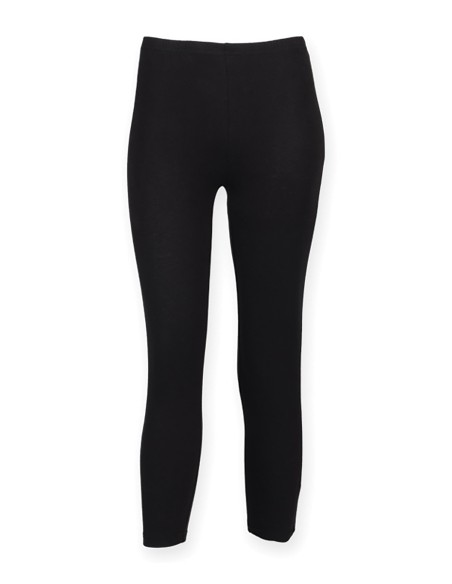 S-SK068-Womens 3/4 Length Leggings