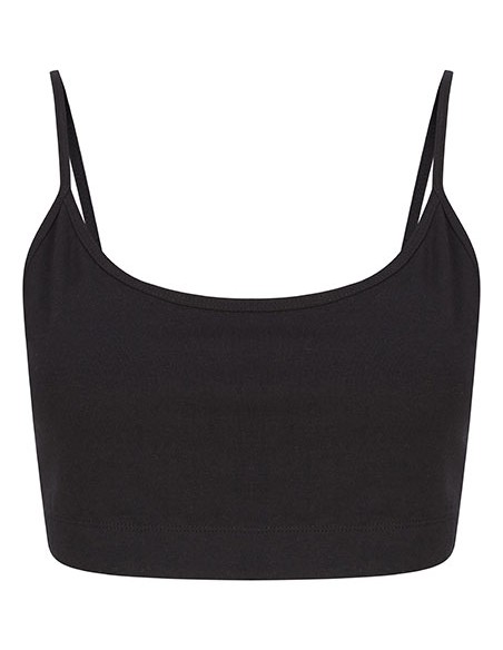 S-SK230-Womens Sustainable Fashion Cropped Cami Top