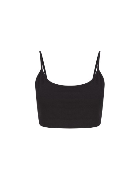 S-SK230-Womens Sustainable Fashion Cropped Cami Top