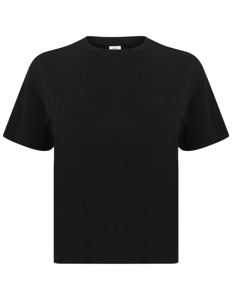 S-SK237-Womens Cropped Boxy T