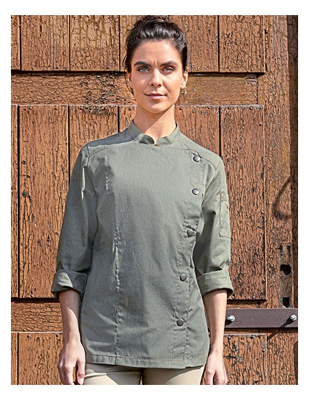 KAL-JF20-Ladies Chef Jacket Jeans-Style