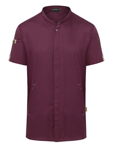 KAL-JM36-Short Sleeve Chef Jacket Green-Generation