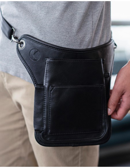 KAL-KZB42-Large Capacity Cashier Holster with Belt Strap