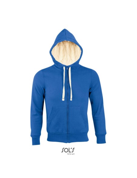 S-SO00584-SOL'S SHERPA - UNISEX ZIPPED JACKET WITH "SHERPA" LINING