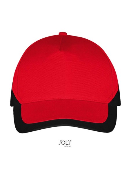 S-SO00595-SOL'S BOOSTER - 5 PANEL CONTRASTED CAP