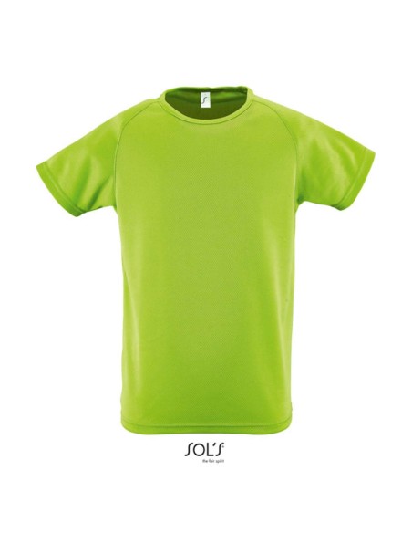 S-SO01166-SOL'S SPORTY KIDS' - RAGLAN-SLEEVED T-SHIRT