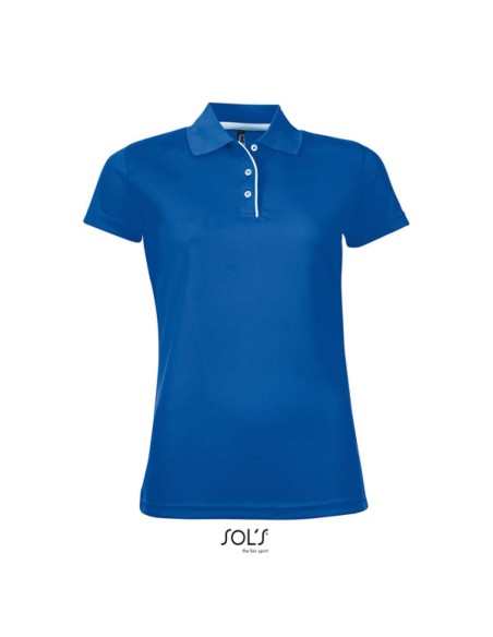 S-SO01179-SOL'S PERFORMER WOMEN - SPORTS POLO SHIRT