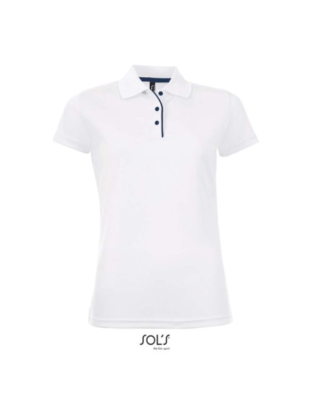 S-SO01179-SOL'S PERFORMER WOMEN - SPORTS POLO SHIRT