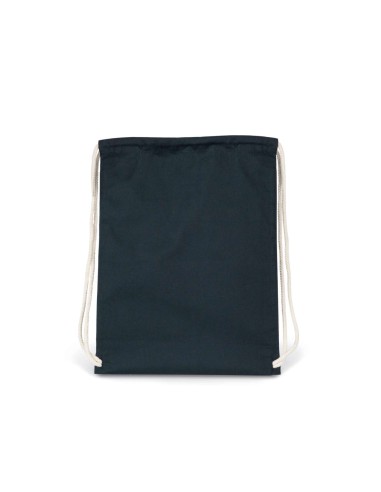 KIM-KI0139-ORGANIC COTTON BACKPACK WITH DRAWSTRING CARRY HANDLES