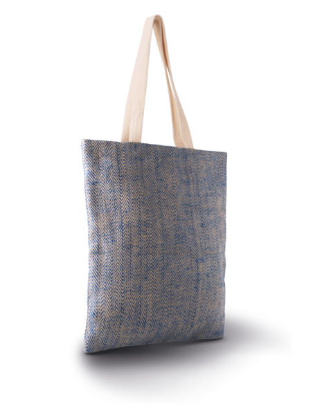 KIM-KI0226-Sac en toile de jute teint 100% naturel KiMood