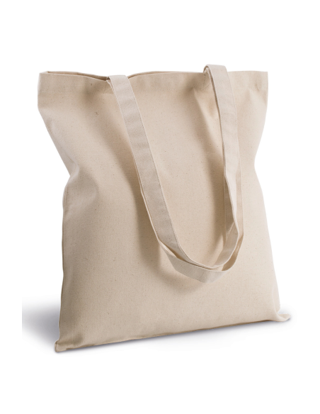 KIM-KI0250-COTTON CANVAS SHOPPER BAG