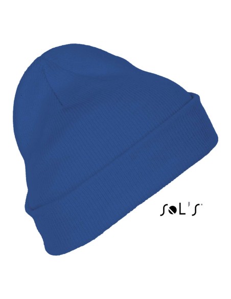 S-SO01664-SOL'S PITTSBURGH - SOLID-COLOUR BEANIE WITH CUFFED DESIGN