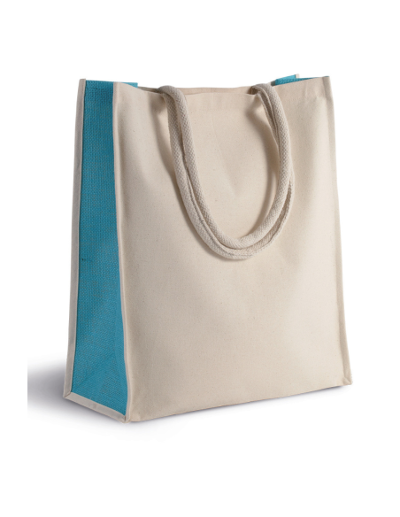 KIM-KI0253-COTTON / JUTE TOTE BAG - 23 L