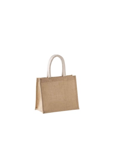 KIM-KI0273-JUTE CANVAS TOTE - MEDIUM
