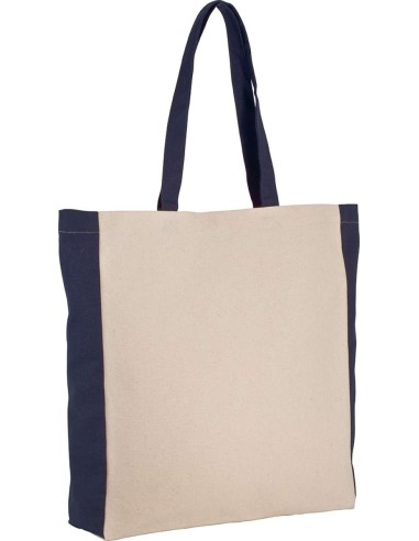 KIM-KI0275-TWO-TONE TOTE BAG
