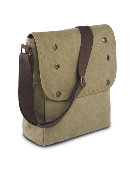 KIM-KI0302-CANVAS SHOULDER BAG