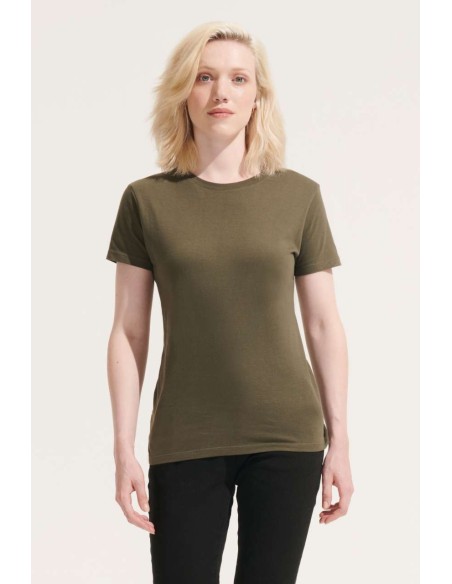 S-SO01825-SOL'S REGENT WOMEN - ROUND COLLAR T-SHIRT