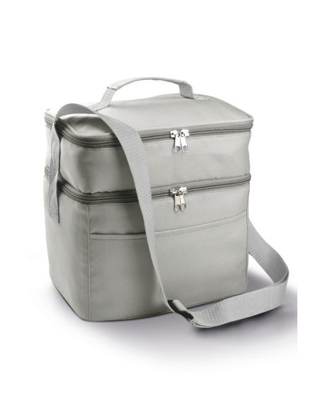 KIM-KI0317-DOUBLE COMPARTMENT COOLER BAG