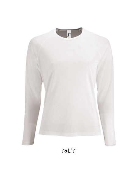 S-SO02072-SOL'S SPORTY LSL WOMEN - LONG SLEEVE SPORTS T-SHIRT