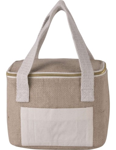 KIM-KI0352-JUTE COOL BAG - SMALL SIZE