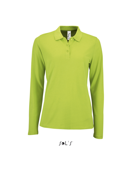 S-SO02083-SOL'S PERFECT LSL WOMEN - LONG-SLEEVE PIQUÉ POLO SHIRT