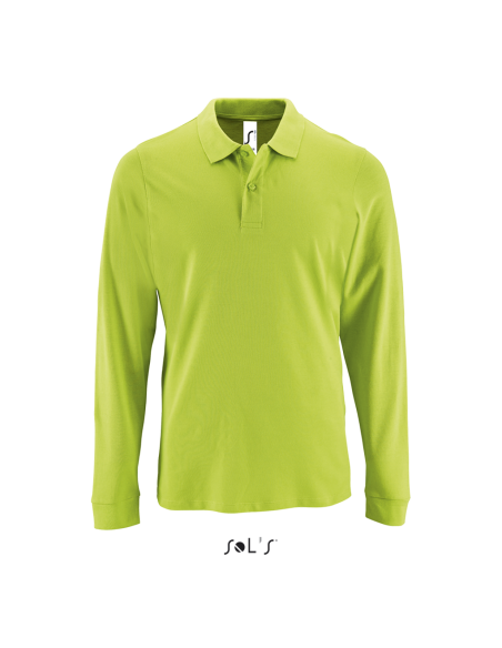 S-SO02087-SOL'S PERFECT LSL MEN - LONG-SLEEVE PIQUÉ POLO SHIRT