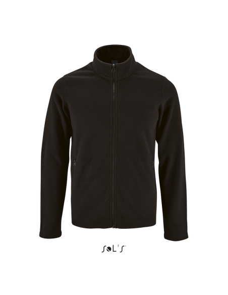 S-SO02093-SOL'S NORMAN MEN - PLAIN FLEECE JACKET