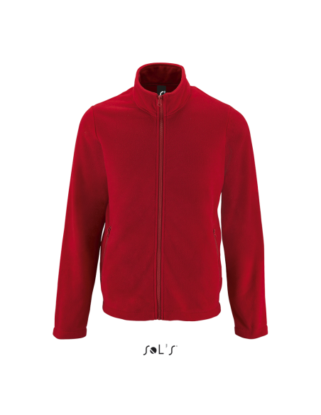 S-SO02093-SOL'S NORMAN MEN - PLAIN FLEECE JACKET