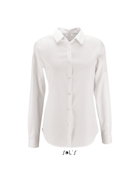 S-SO02103-SOL'S BRODY WOMEN - HERRINGBONE SHIRT