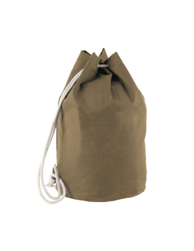 KIM-KI0629-COTTON SAILOR-STYLE BAG WITH DRAWSTRING