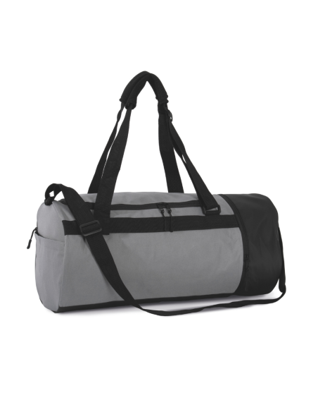 KIM-KI0630-TUBULAR SPORTS BAG WITH SEPARATE SHOE COMPARTMENT
