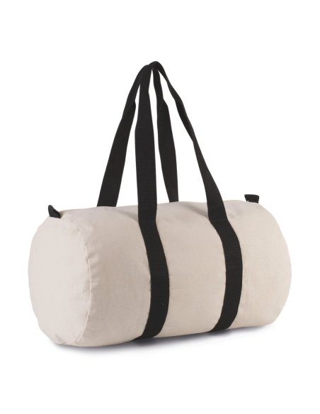KIM-KI0632-COTTON CANVAS HOLD-ALL BAG