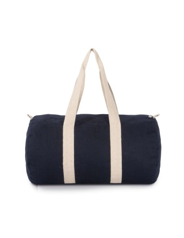 KIM-KI0632-COTTON CANVAS HOLD-ALL BAG
