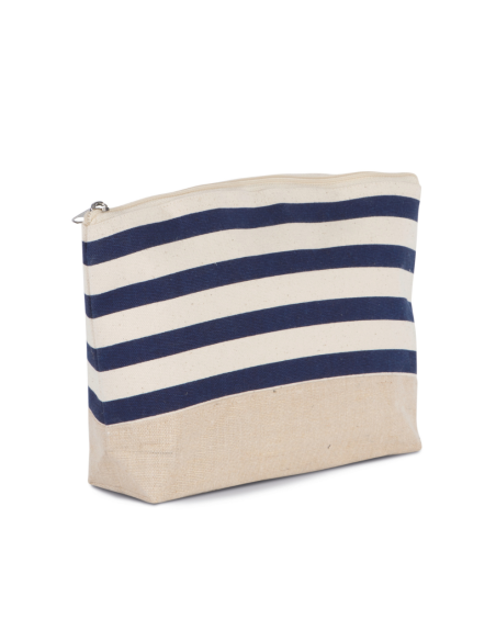 KIM-KI0752-NAUTICAL PRINT ACCESSORIES POUCH