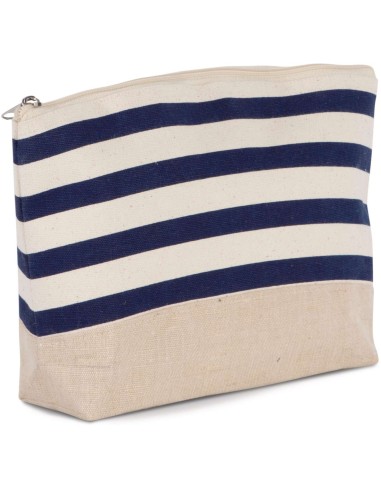 KIM-KI0752-NAUTICAL PRINT ACCESSORIES POUCH