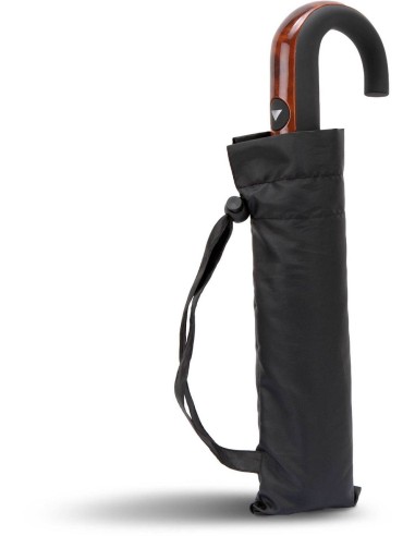 KIM-KI2013-CLASSIC J HANDLE FOLDABLE UMBRELLA