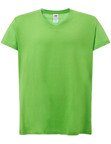 JHK-CURVSPICO-Ladies Curves T-Shirt V-Neck