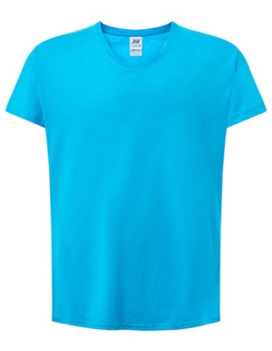 JHK-CURVSPICO-Ladies Curves T-Shirt V-Neck