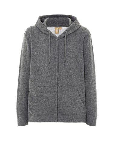 JHK-SWHOODECO-Unisex Hooded Full Zip Sweat Fuji