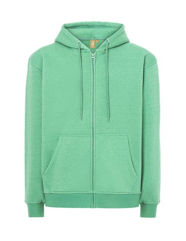JHK-SWHOODECO-Unisex Hooded Full Zip Sweat Fuji