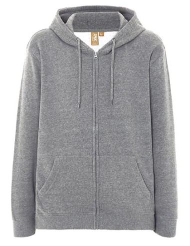 JHK-SWHOODECO-Unisex Hooded Full Zip Sweat Fuji