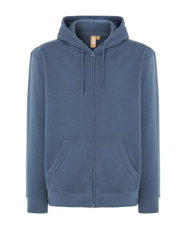 JHK-SWHOODECO-Unisex Hooded Full Zip Sweat Fuji