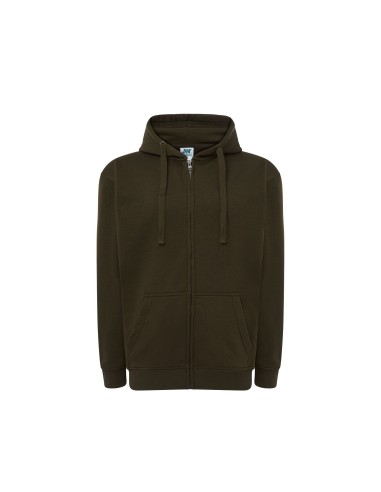 JHK-SWUAHOOD-Zipped Hooded Sweater