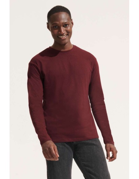 S-SO11420-SOL'S MONARCH - MEN'S ROUND COLLAR LONG SLEEVE T-SHIRT
