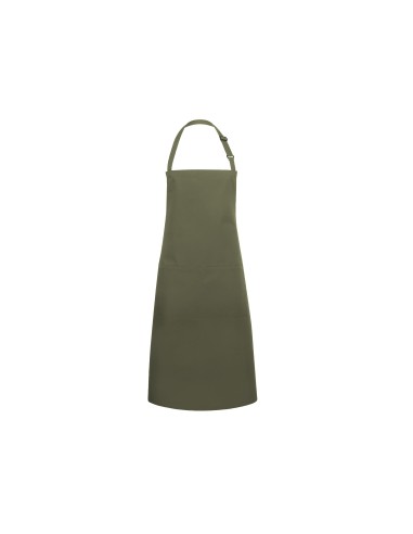 KAL-BLS5-Bib Apron Basic With Pocket And Buckle