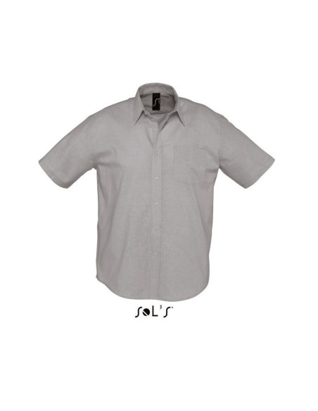 S-SO16010-SOL'S BRISBANE - SHORT SLEEVE OXFORD MEN'S SHIRT
