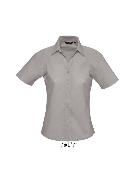 S-SO16030-SOL'S ELITE - SHORT SLEEVE OXFORD WOMEN'S SHIRT