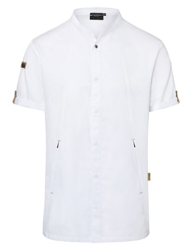 KAL-JM36-Short Sleeve Chef Jacket Green-Generation