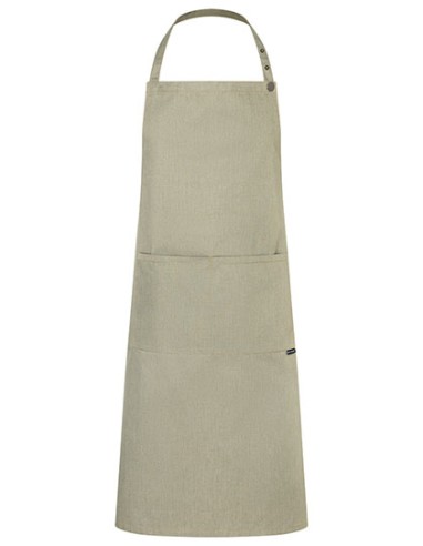 KAL-LS22-Bib Apron Jeans-Style With Pocket